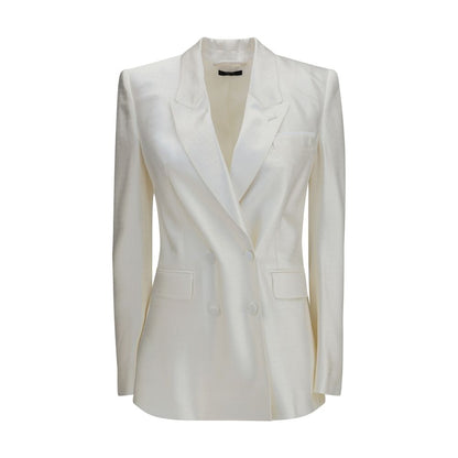 Beige Viscose Blazer