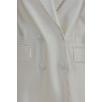 Beige Viscose Blazer