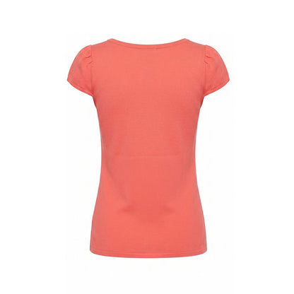 Red Cotton Women's T-Shirt