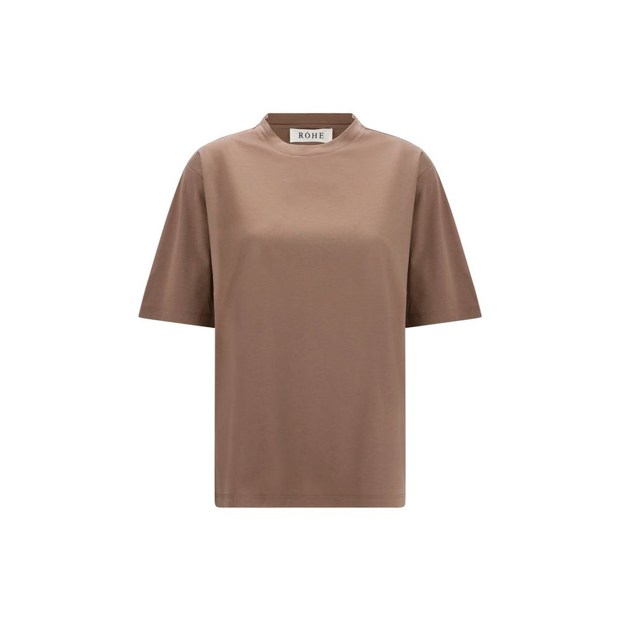 Brown Cotton T-Shirt