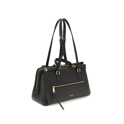 Black Calf Leather Bos Taurus Shoulder Bag