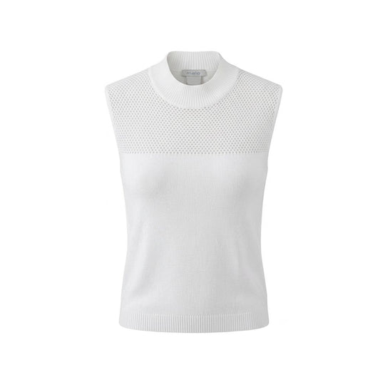 White Silk Women Sweater