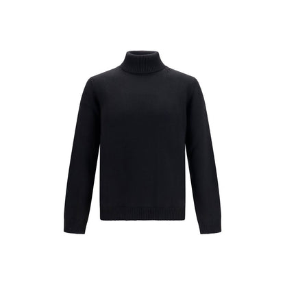 Black Wool Oves Aries Turtleneck