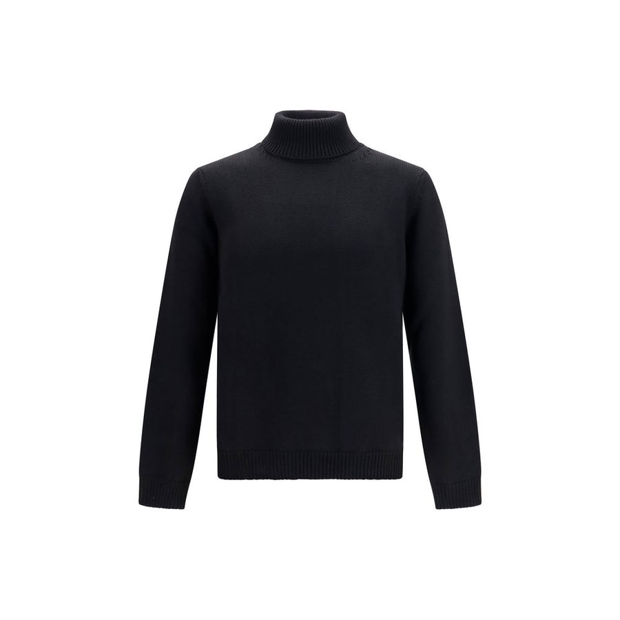 Black Wool Oves Aries Turtleneck
