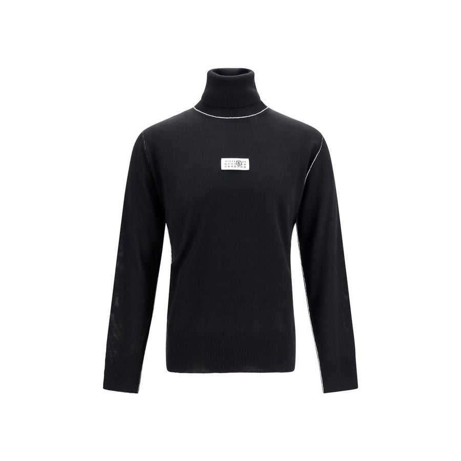 Black Wool Oves Aries Turtleneck