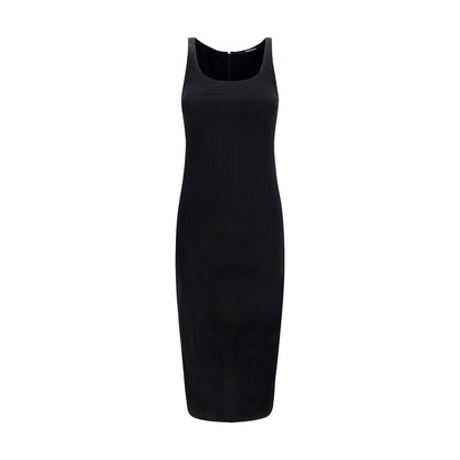 Black Viscose Cocktail Dress
