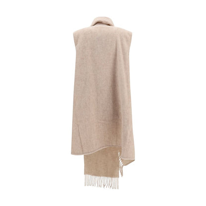 Beige Wool Oves Aries Scarf