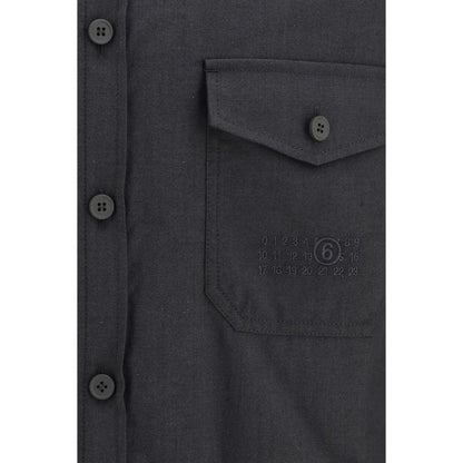 Gray Wool Oves Aries Shirt