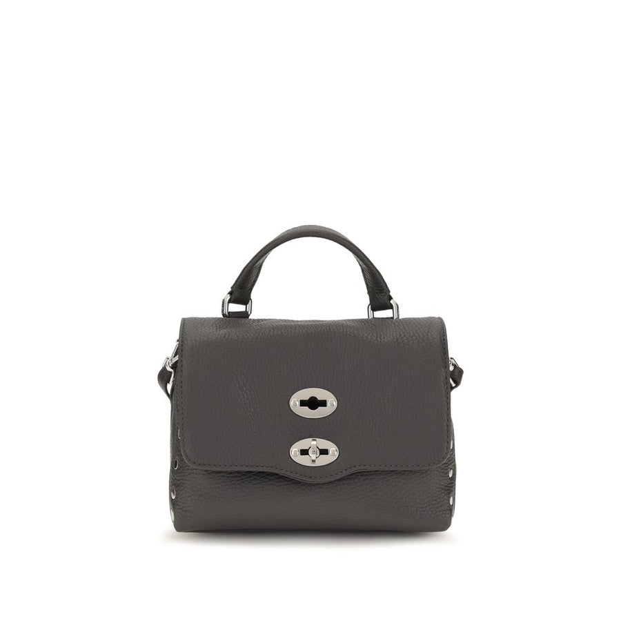 Gray Calf Leather Bos Taurus Handbag