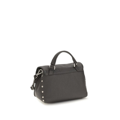 Gray Calf Leather Bos Taurus Handbag