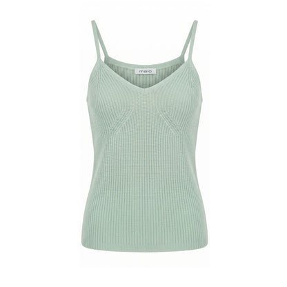Green Wool Women Tank
