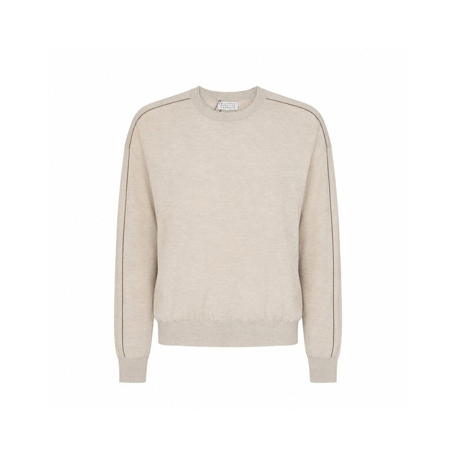 Beige Cashmere Sweatshirt
