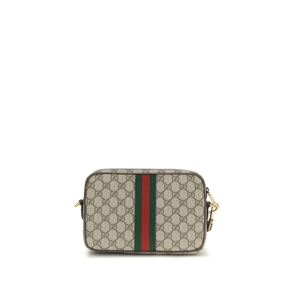 Beige Polyethylene Shoulder Bag
