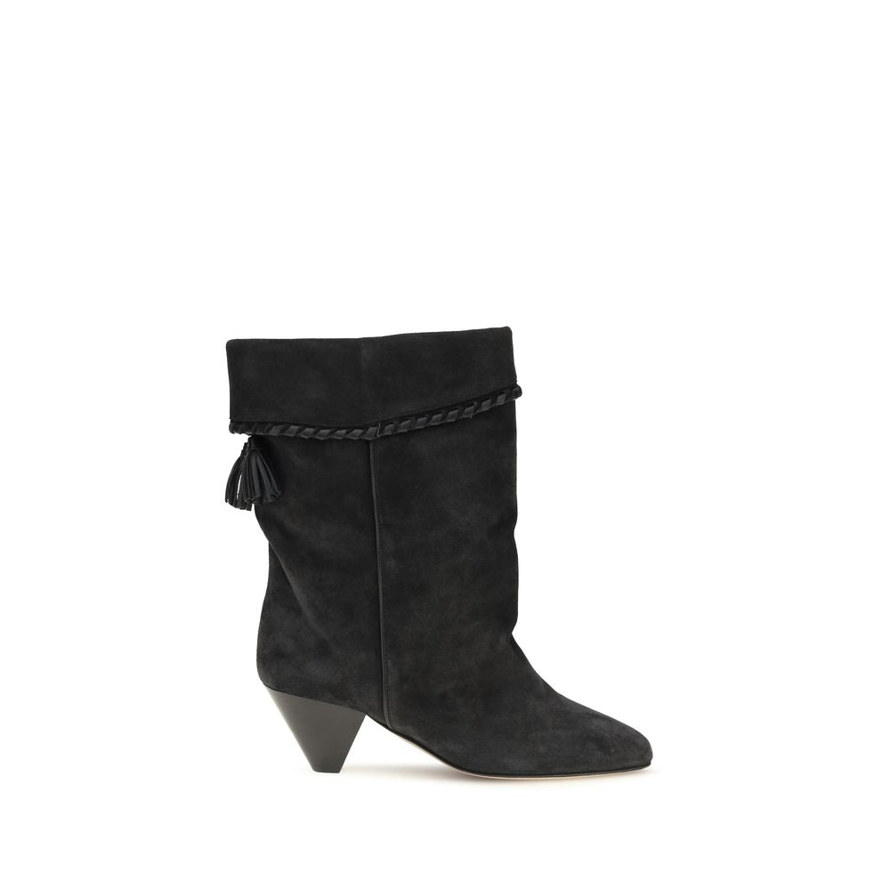 Black Calf Leather Bos Taurus Boots