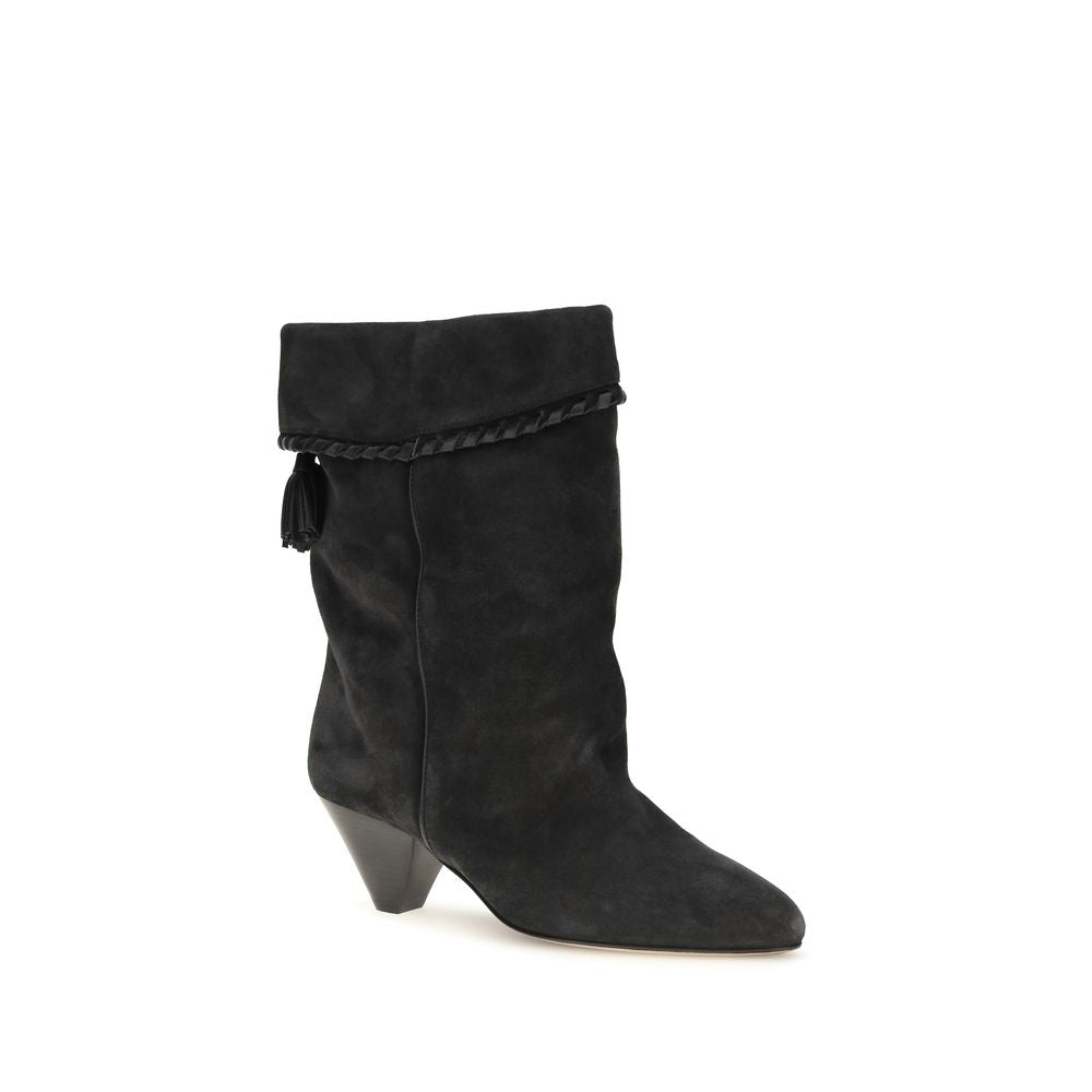 Black Calf Leather Bos Taurus Boots