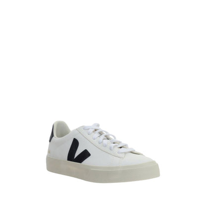 White Calf Leather Bos Taurus Sneakers