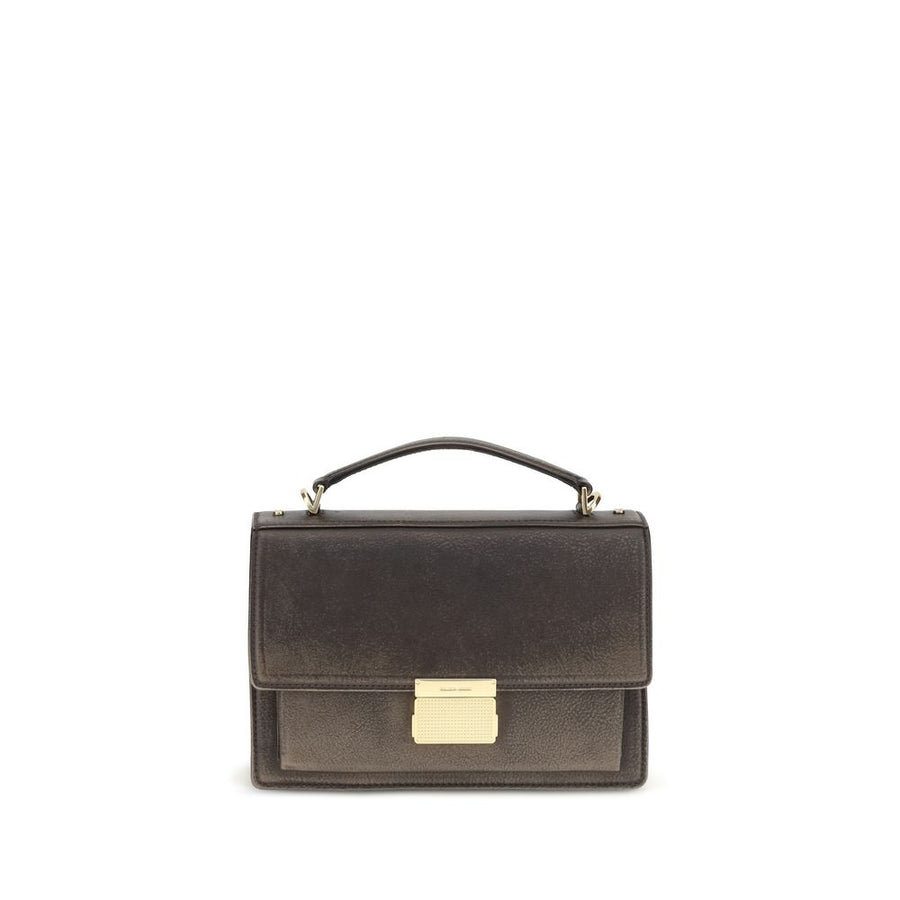 Brown Calf Leather Bos Taurus Handbag
