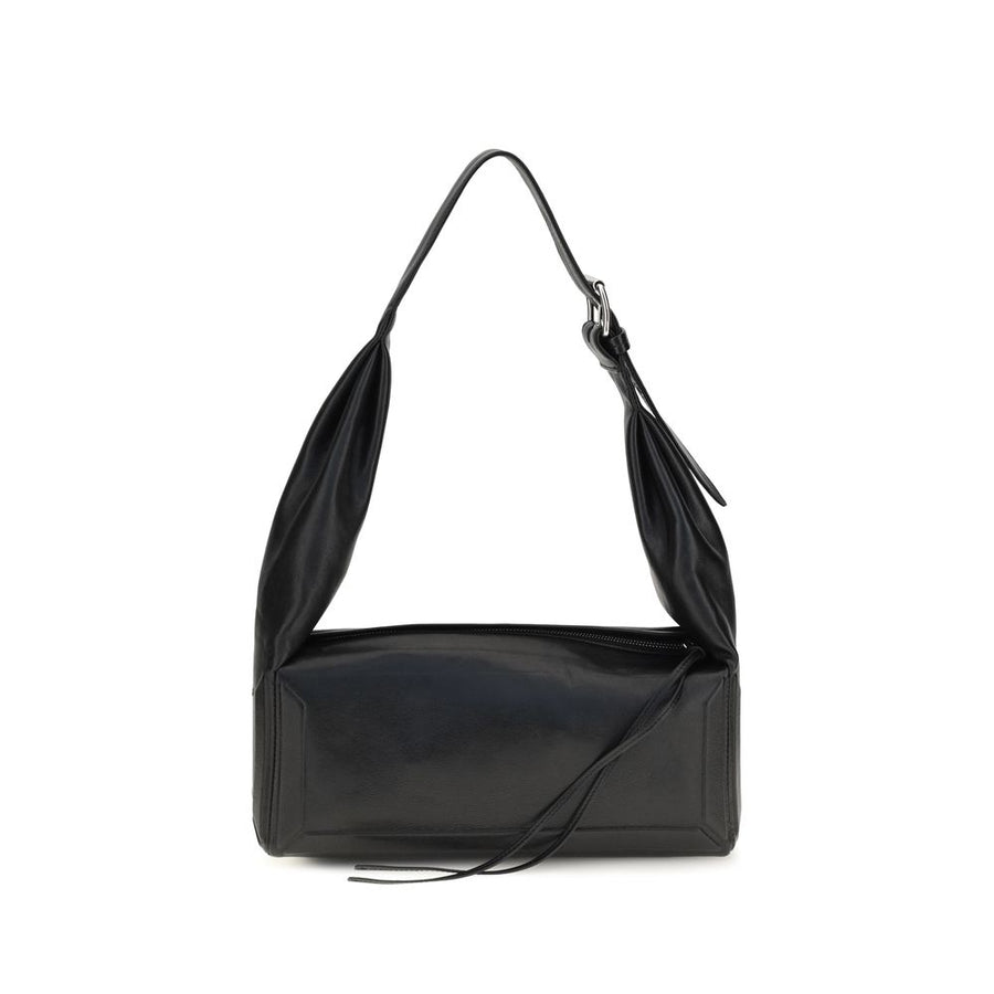 Black Leather Shoulder Bag
