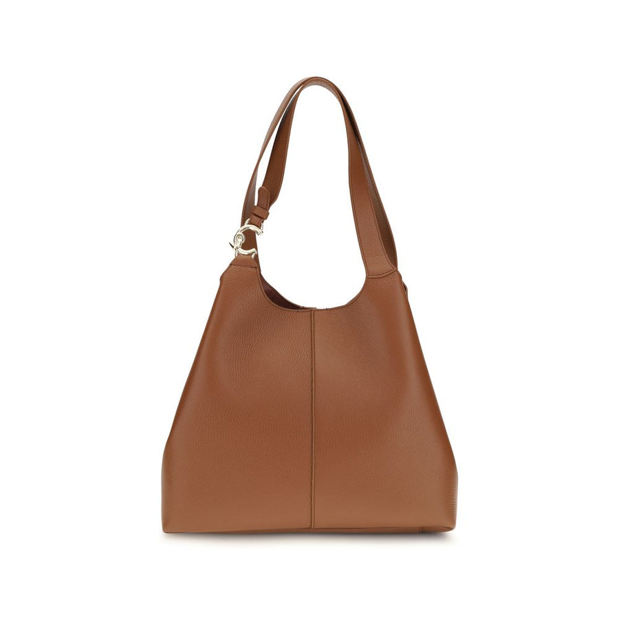 Brown Calf Leather Bos Taurus Shoulder Bag