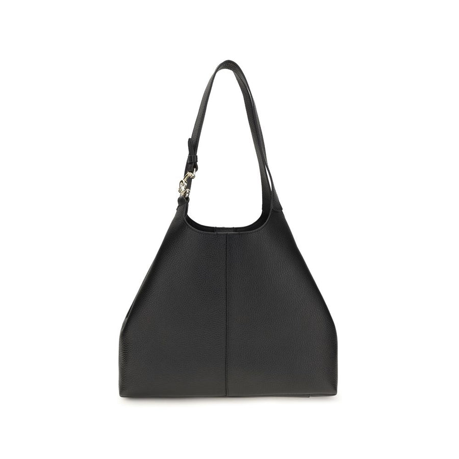 Black Calf Leather Bos Taurus Shoulder Bag