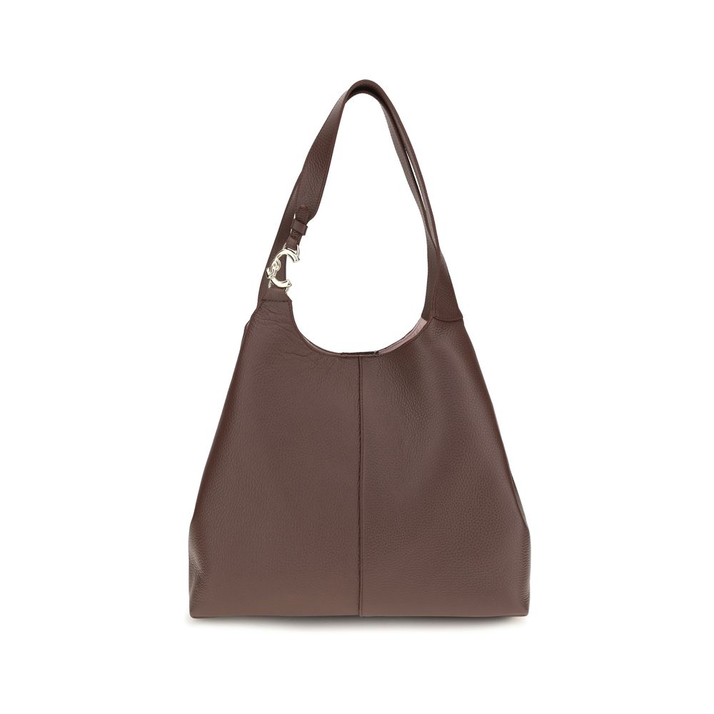 Brown Calf Leather Bos Taurus Shoulder Bag