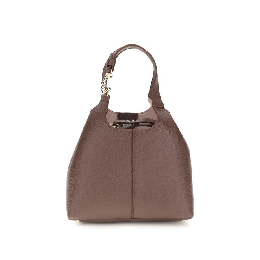 Brown Calf Leather Bos Taurus Handbag