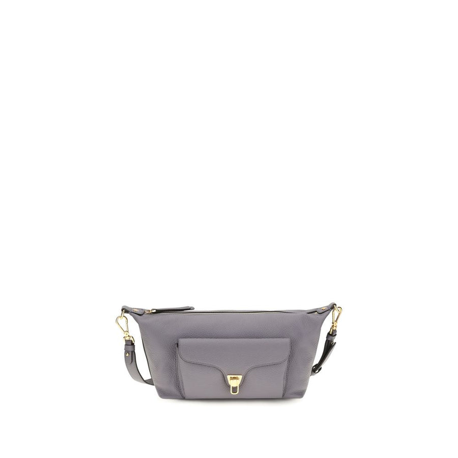 Gray Calf Leather Bos Taurus Shoulder Bag