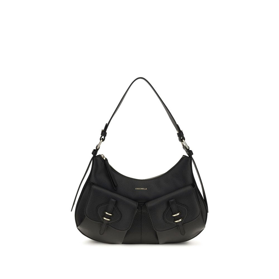 Black Calf Leather Bos Taurus Shoulder Bag