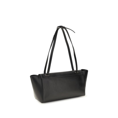 Black Calf Leather Bos Taurus Shoulder Bag
