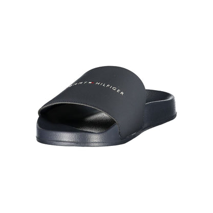 Blue Polyurethane Men's Slipper
