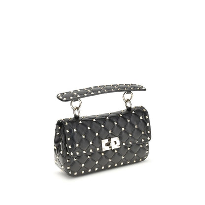 Black Calf Leather Bos Taurus Handbag