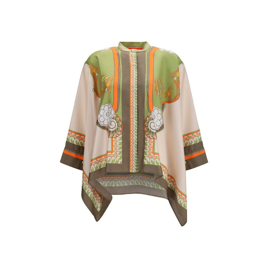 Multicolor Silk Shirt