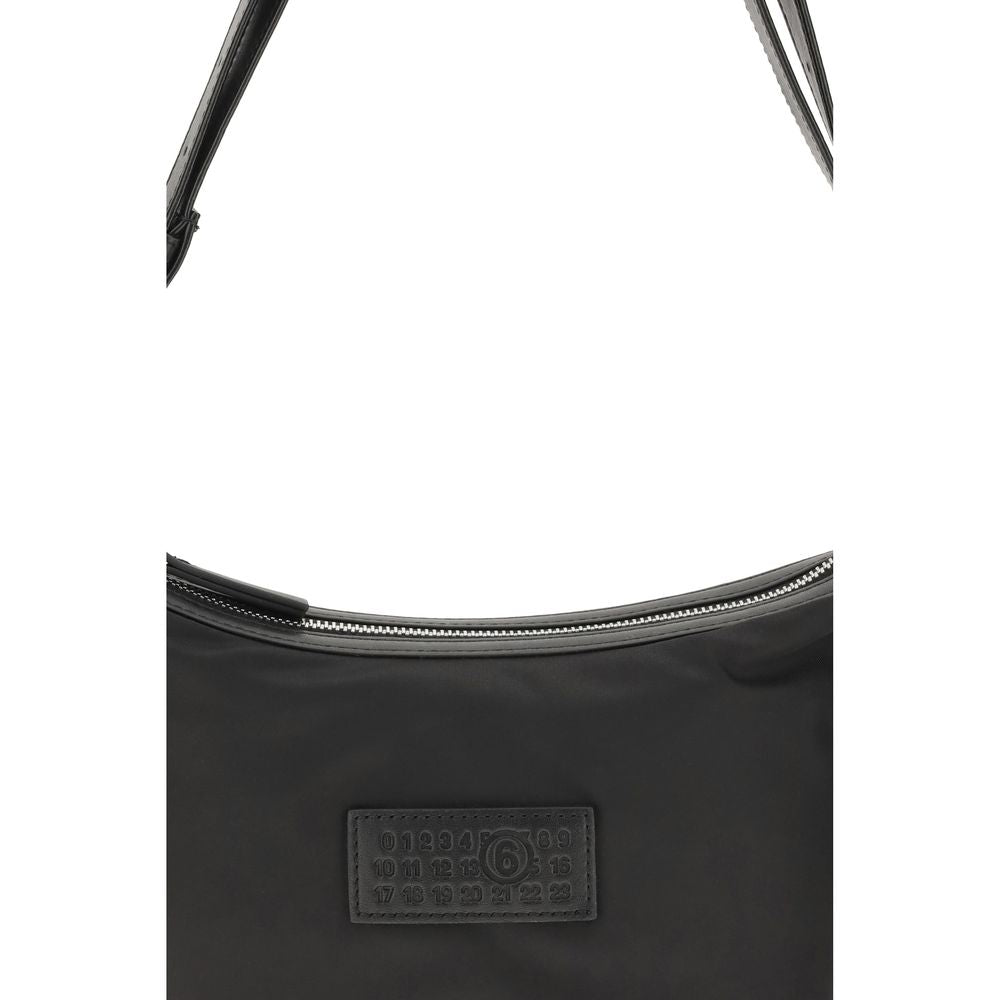 Black Nylon Shoulder Bag