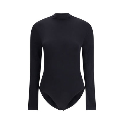 Black Polyamide Bodysuit