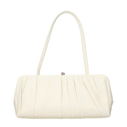 White Leather Shoulder Bag