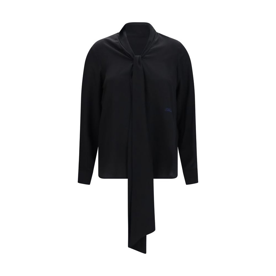 Black Silk Blouse