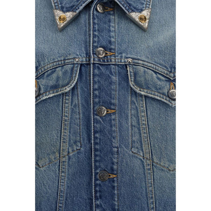 Blue Cotton Denim Jacket