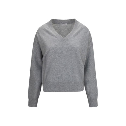 Gray Cashmere Sweater