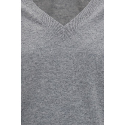 Gray Cashmere Sweater