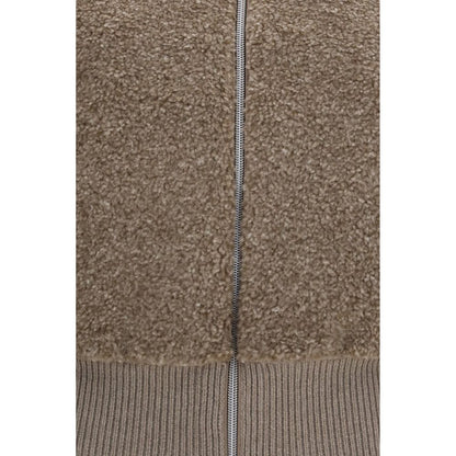 Beige Wool Oves Aries Cardigan