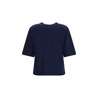 Blue Cashmere T-Shirt