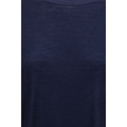 Blue Cashmere T-Shirt