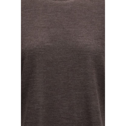 Brown Cashmere T-Shirt