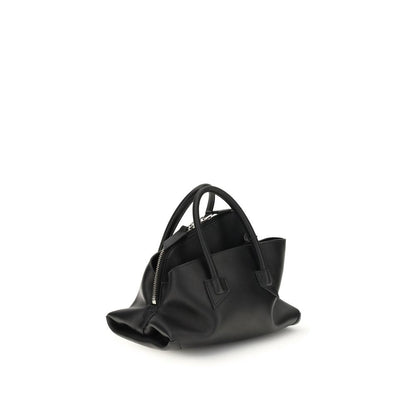 Black Calf Leather Bos Taurus Handbag