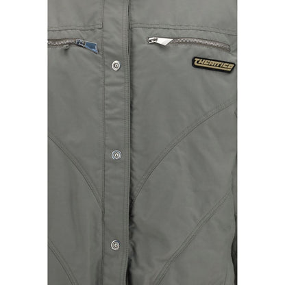Gray Cotton Bomber