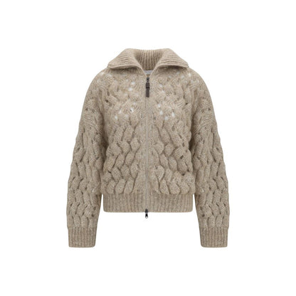 Beige Wool Oves Aries Cardigan