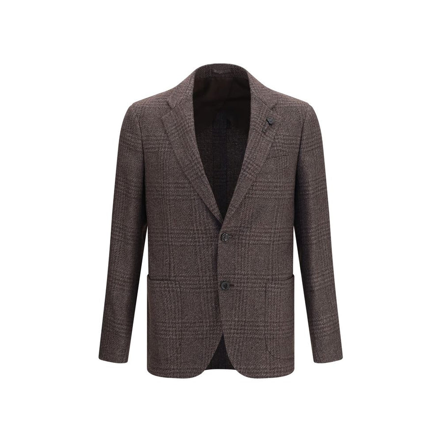 Brown Wool Oves Aries Blazer