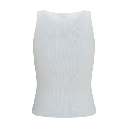 White Viscose Tank Tops