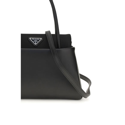 Black Calf Leather Bos Taurus Handbag