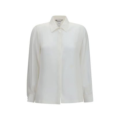 White Silk Dress Shirt